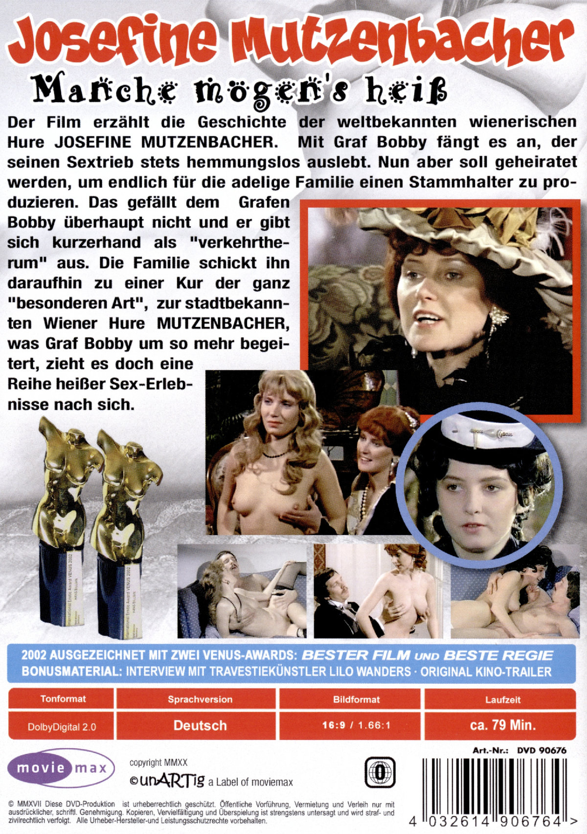 Josefine Mutzenbacher - manche mögens heiß  (DVD)