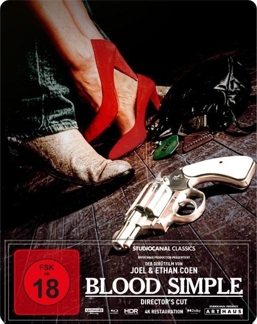 Blood Simple – Eine mörderische Nacht - Limited Steelbook Edition  (4K Ultra HD+Blu-ray)