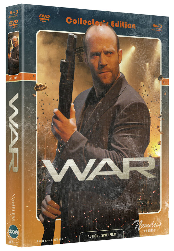 War - Uncut Mediabook Edition  (DVD+blu-ray) (C)