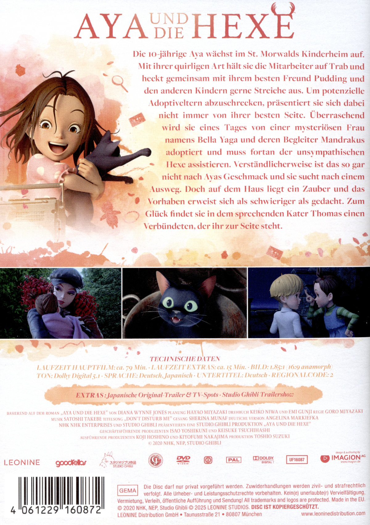 Aya und die Hexe - White Edition  (DVD)