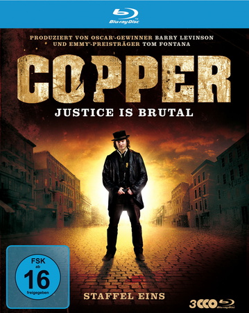 Copper - Justice Is Brutal - Staffel eins (blu-ray)