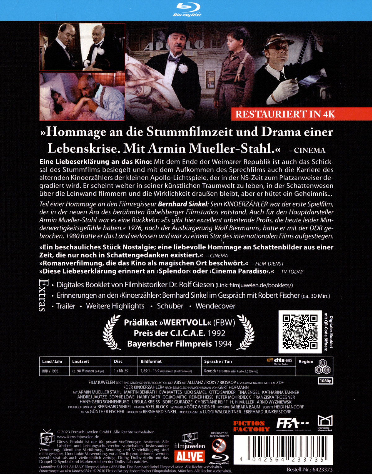 Der Kinoerzähler  (Blu-ray Disc)
