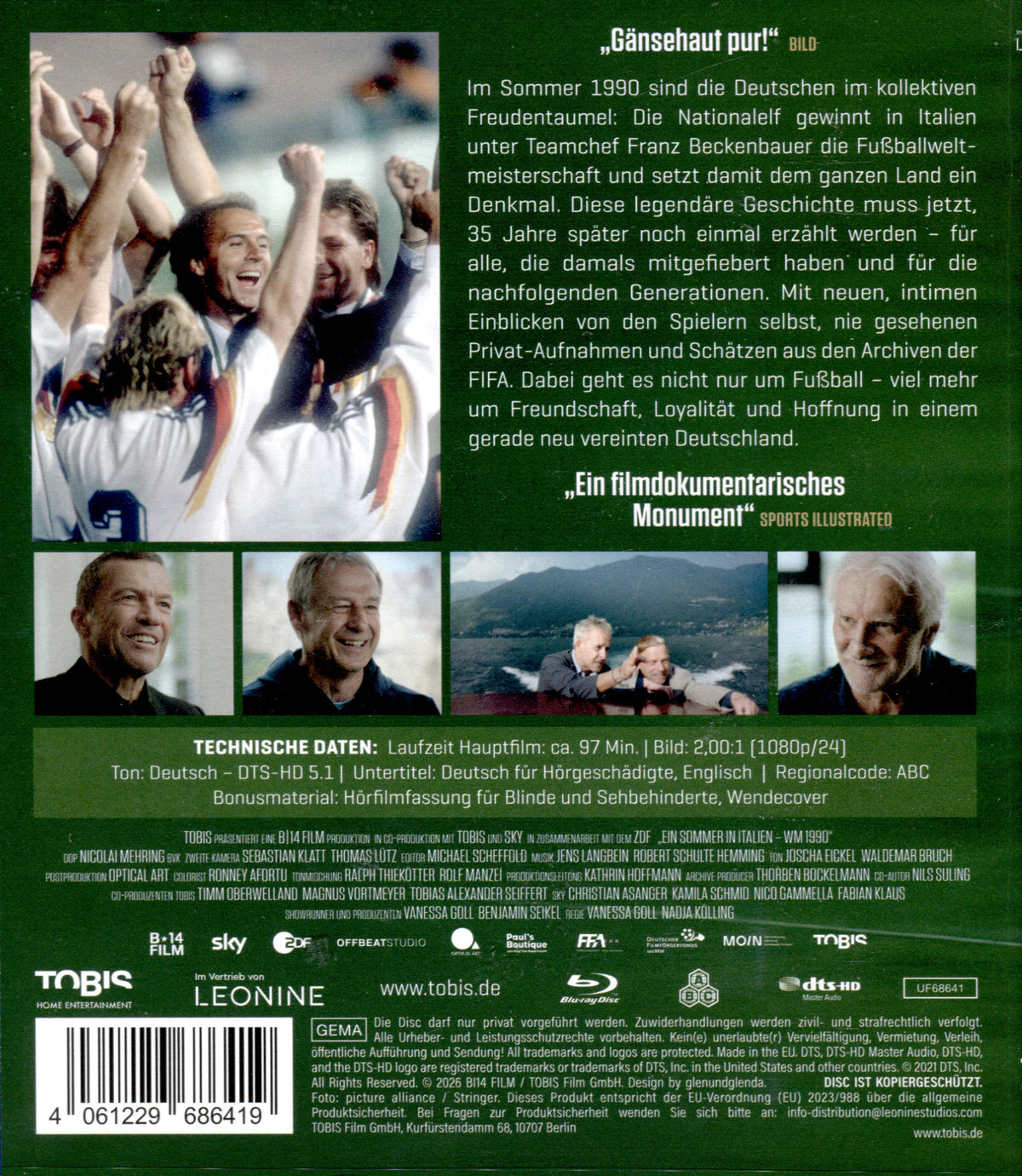 Ein Sommer in Italien - WM 1990  (Blu-ray Disc)