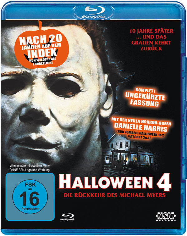 Halloween 4 - Die Rückkehr des Michael Myers - Uncut Edition (blu-ray)