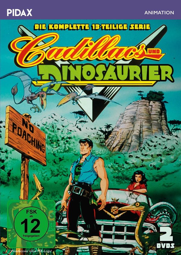 Cadillacs und Dinosaurier / Die komplette 13-teilige Serie nach den Comics von Mark Schultz (Pidax Animation)  [2 DVDs]  (DVD)