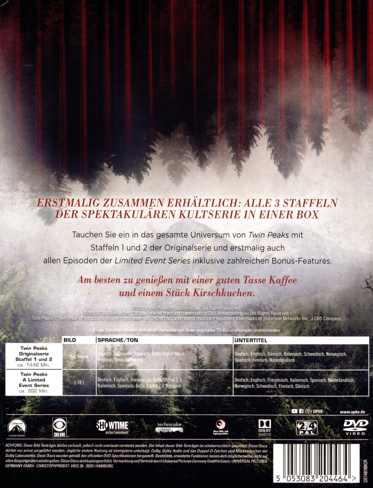 Twin Peaks: Season 1-3 - TV Collection Boxset
