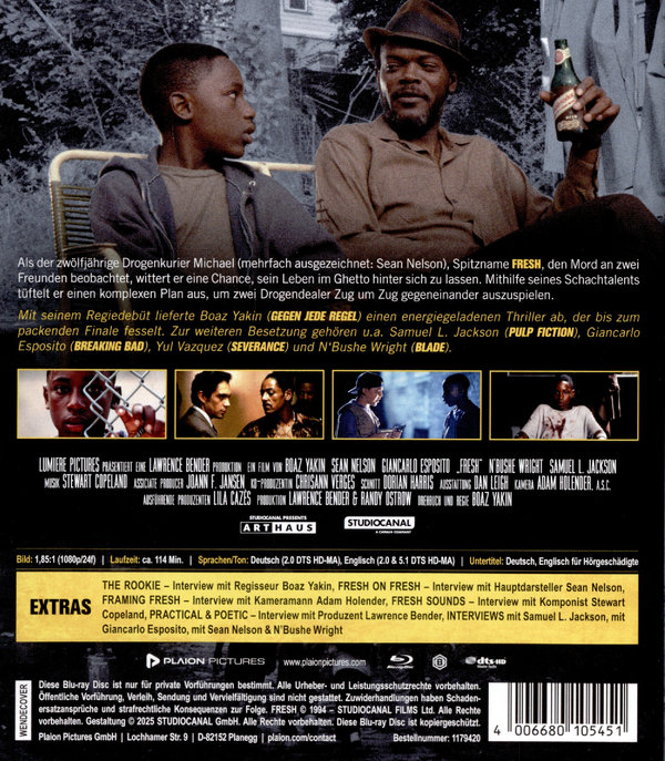 Fresh - Special Edition  (Blu-ray Disc)