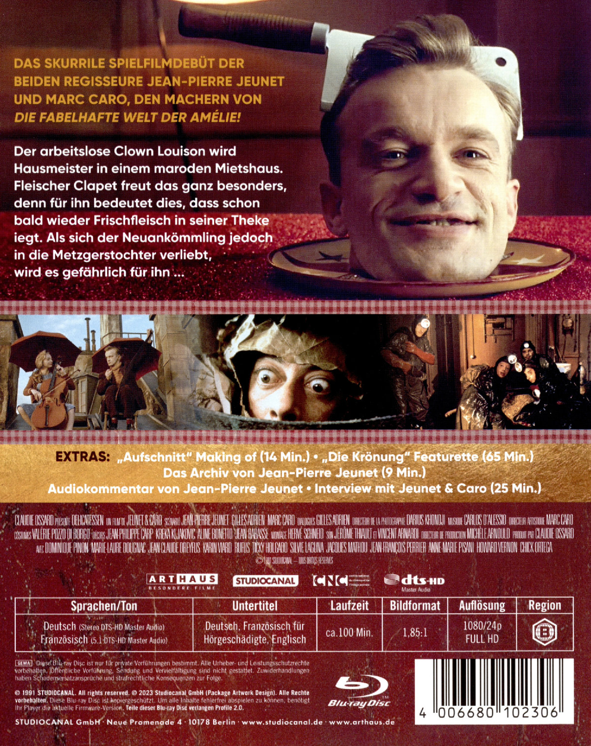 Delicatessen (blu-ray)