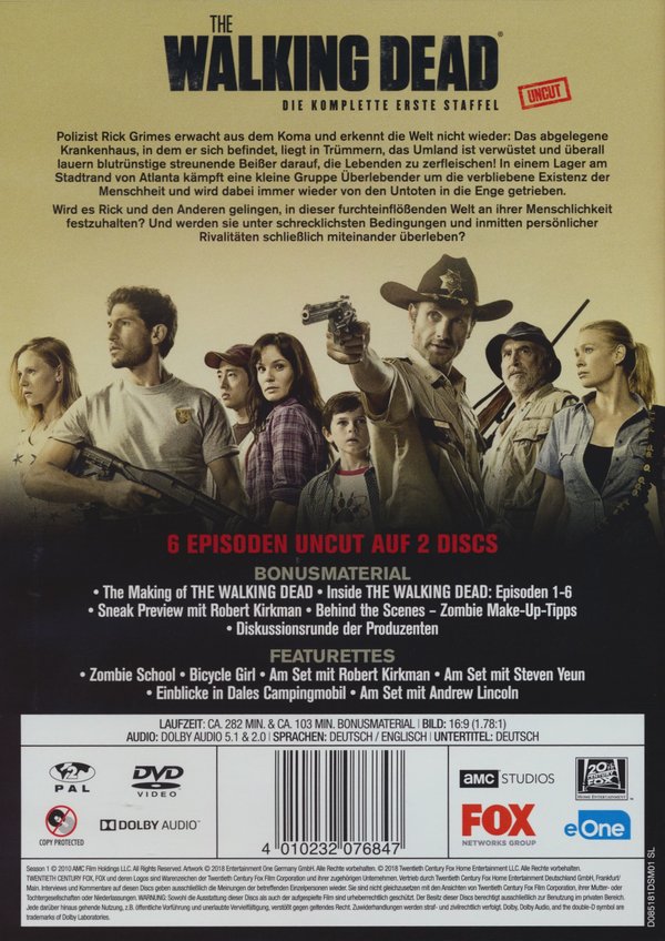 Walking Dead, The - Staffel 1 - Uncut