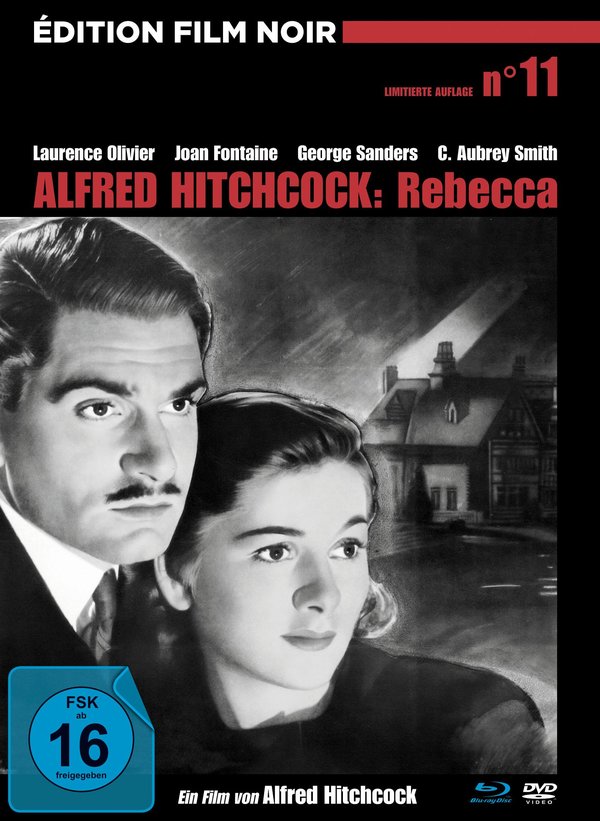 Alfred Hitchcocks Rebecca - Limited Mediabook Edition (DVD+blu-ray)
