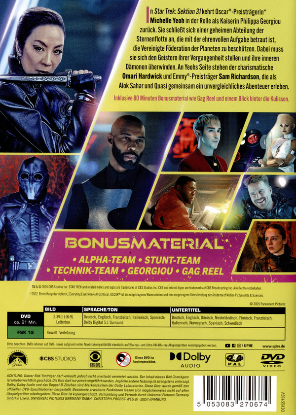 Star Trek: Sektion 31  (DVD)