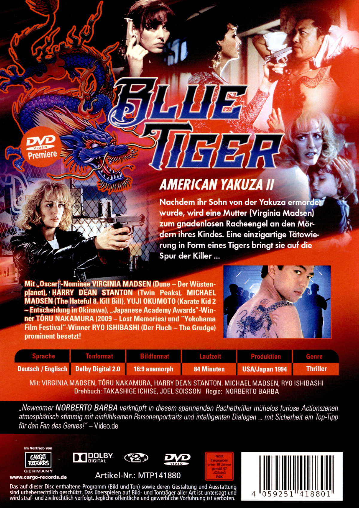 Blue Tiger - American Yakuza