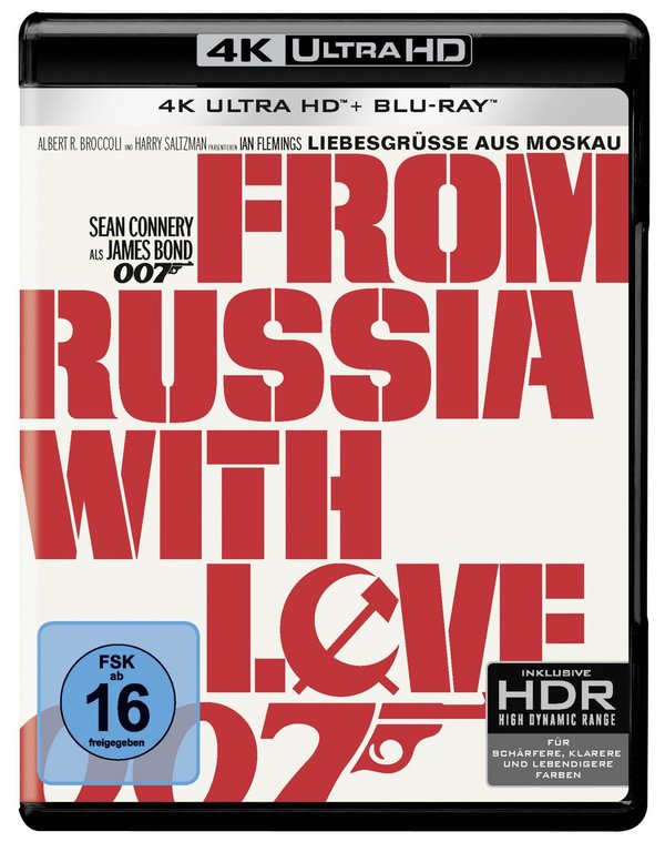 James Bond - Liebesgrüße aus Moskau  (4K Ultra HD) + (Blu-ray)
