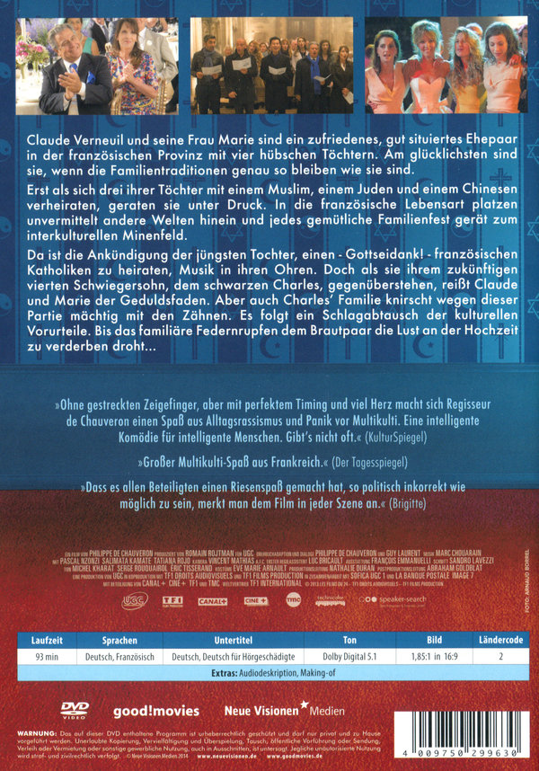 Monsieur Claude und seine Töchter  (DVD)