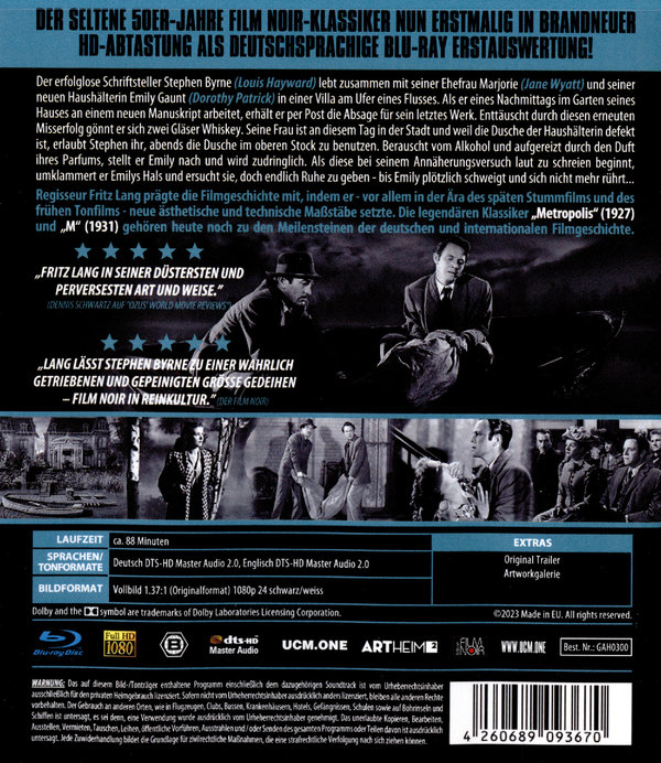 Das Todeshaus am Fluss - Kinofassung (HD-Edition als Blu-ray Premiere)  (Blu-ray Disc)