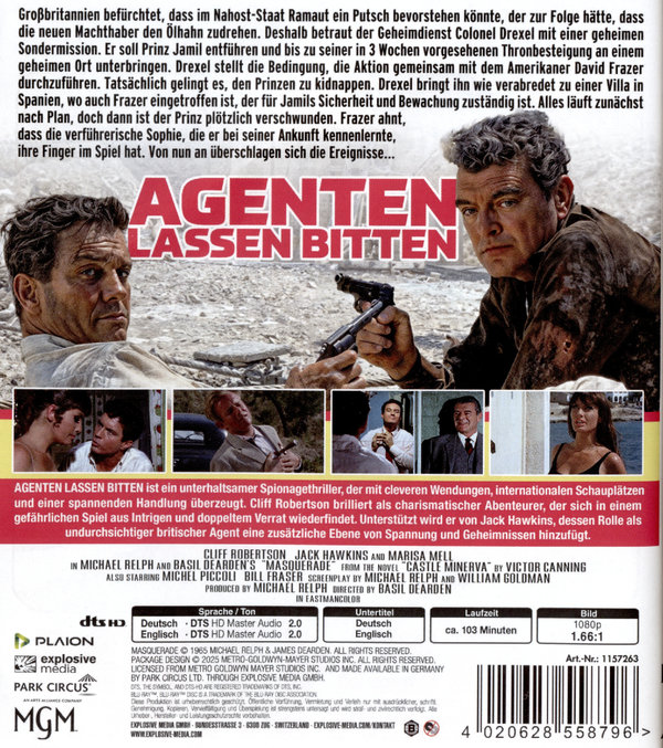 Agenten lassen bitten  (Blu-ray Disc) Agenten lassen bitten  (Blu-ray Disc)