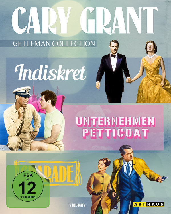 Cary Grant Gentleman Collection  [3 BRs]  (Blu-ray Disc)