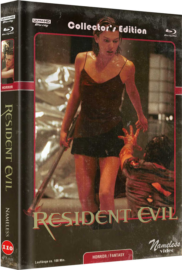 Resident Evil - Uncut Mediabook Edition (4K Ultra HD+blu-ray) (C)