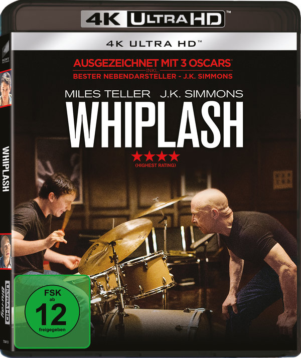Whiplash (4K Ultra HD+blu-ray)