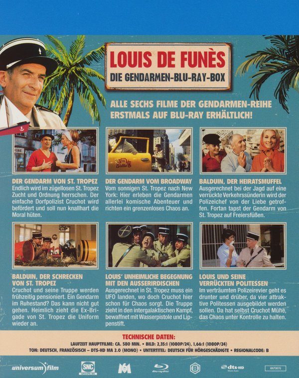 Louis de Funes - Gendarmen Box (blu-ray)