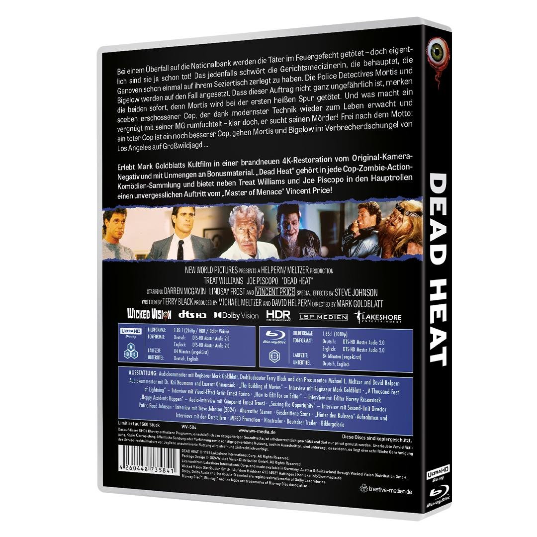 Dead Heat - Uncut Edition  (4K Ultra HD+blu-ray)