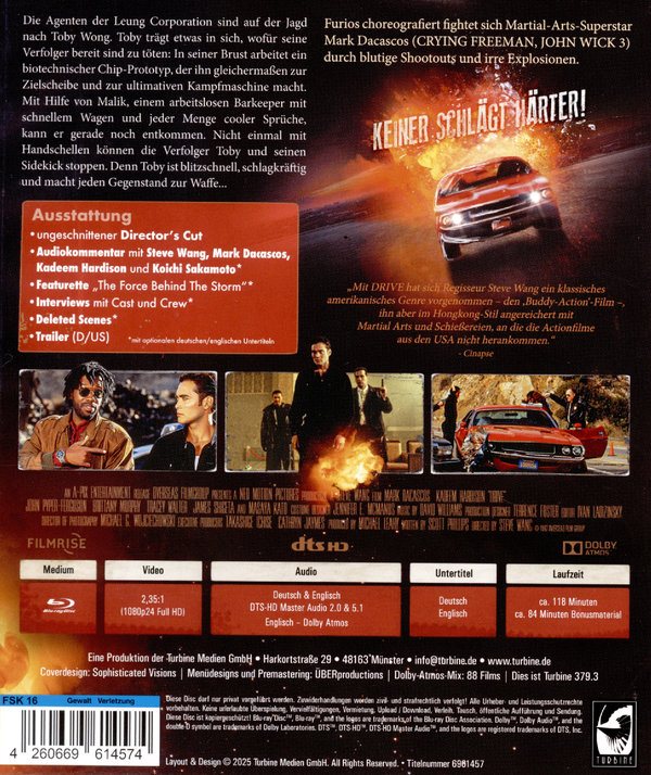 Drive - Director's Cut  (Blu-ray Disc)