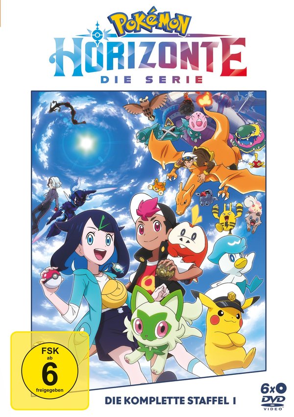 Pokémon Horizonte - Die komplette Staffel 1  [6 DVDs]  (DVD)
