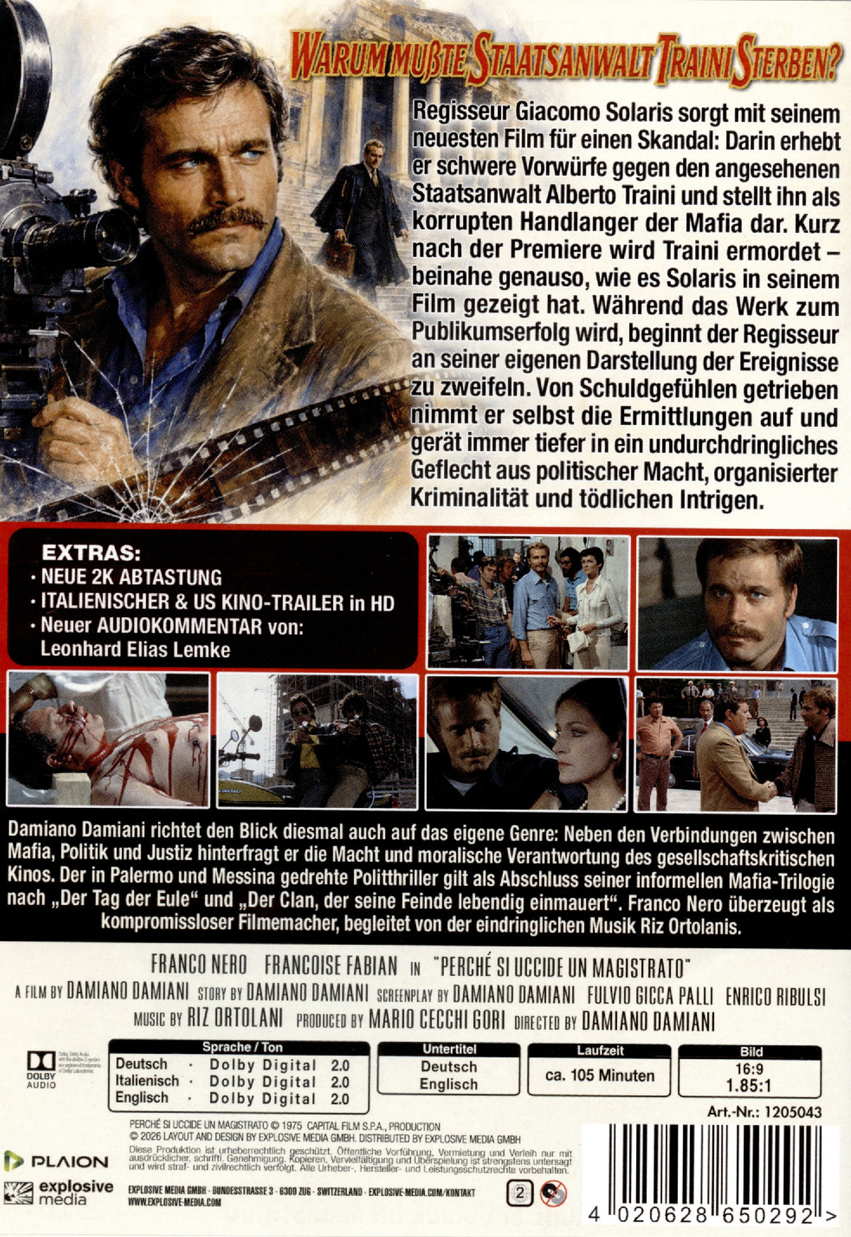 Warum mußte Staatsanwalt Traini sterben?  (DVD)