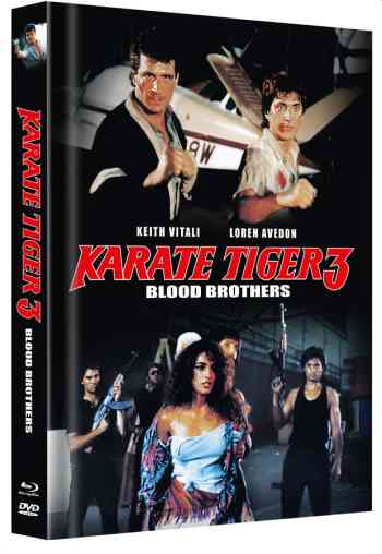Karate Tiger 3 - Blood Brothers - Uncut Mediabook Edition (DVD+blu-ray) (D)