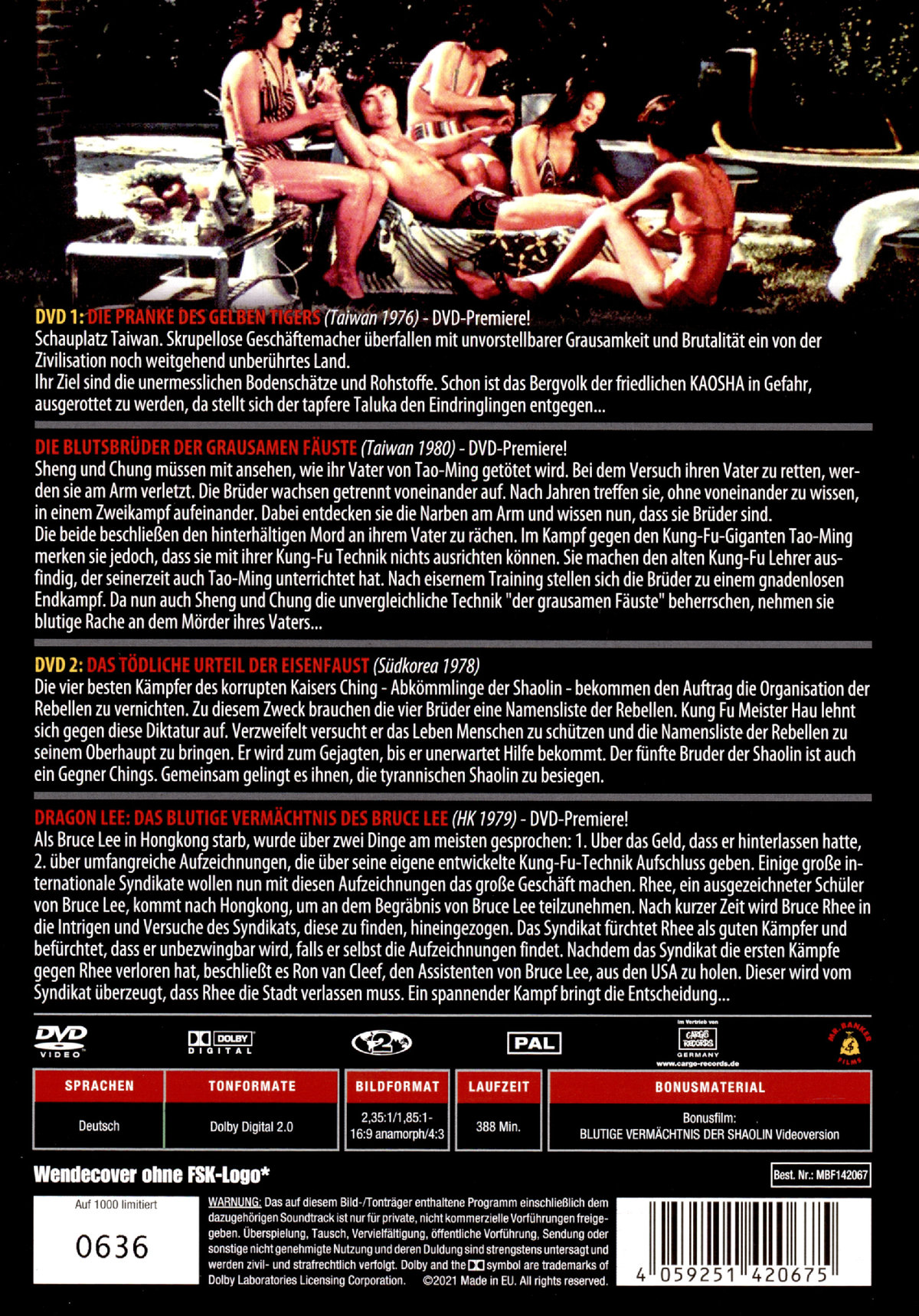 Todesbox des Kung Fu Vol. 2, Die