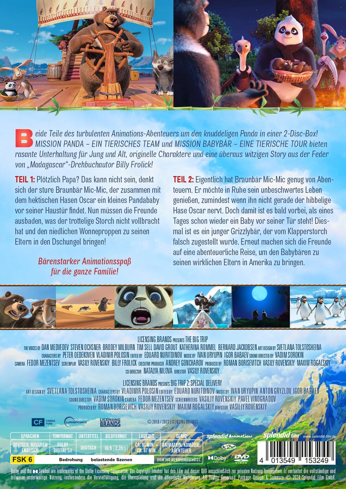 Die große Mission Panda Box  [2 DVDs]  (DVD)