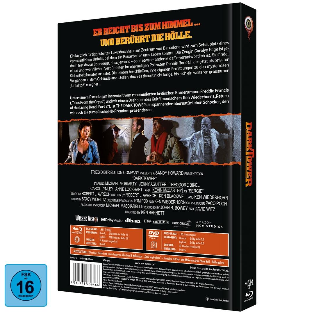 Dark Tower - Hochhaus des Schreckens - Uncut Mediabook Edition  (DVD+blu-ray) (B)