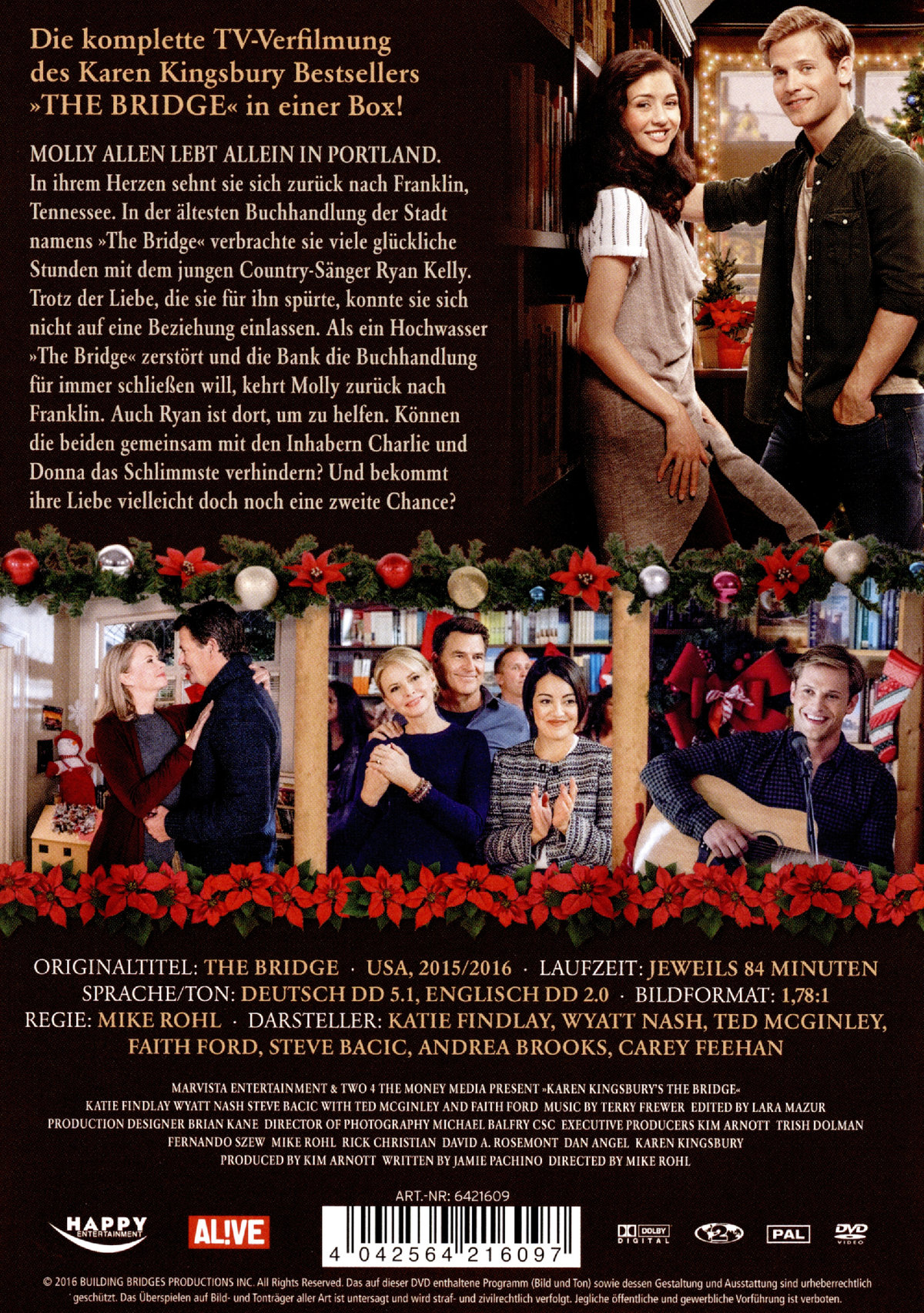Karen Kingsbury -  Eine Buchhandlung zu Weihnachten 1+2 [2 DVDs]  (DVD)