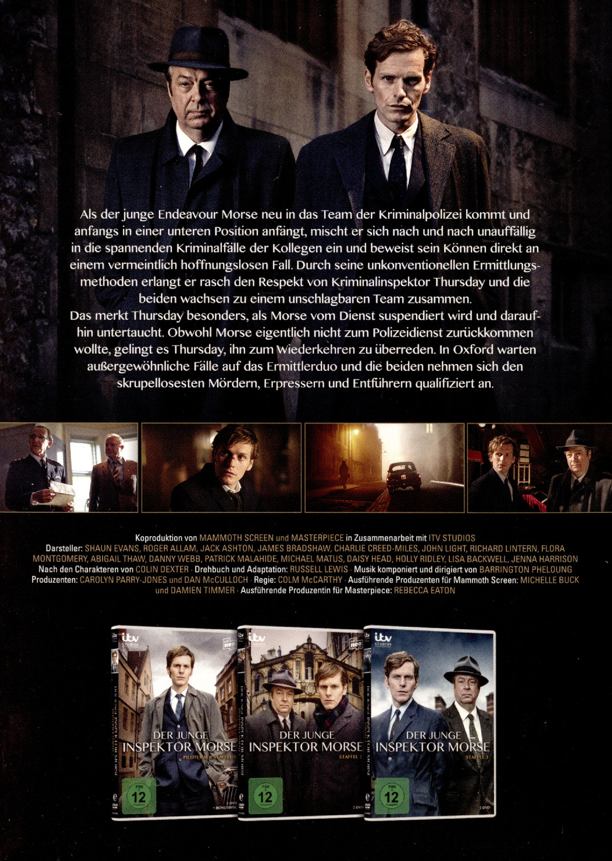 Der junge Inspektor Morse -  Staffelbox 1 - Staffel 1-3  [7 DVDs]  (DVD)