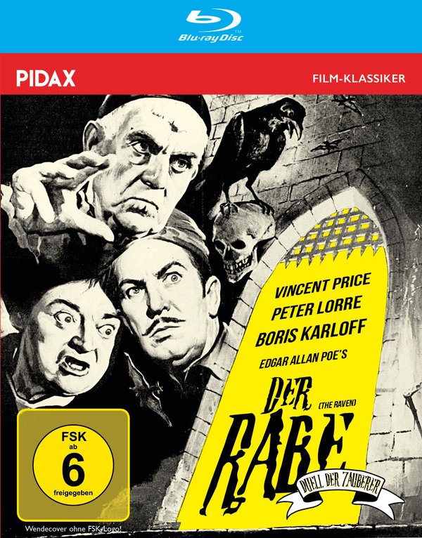 Rabe, Der - Duell der Zauberer - The Raven (blu-ray)