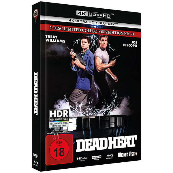 Dead Heat - Uncut Mediabook Edition  (4K Ultra HD+blu-ray) (C)