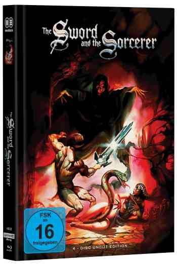 Talon im Kampf gegen das Imperium - The Sword and the Sorcerer - Uncut Mediabook Edition (DVD+blu-ray+4K Ultra HD) (E)