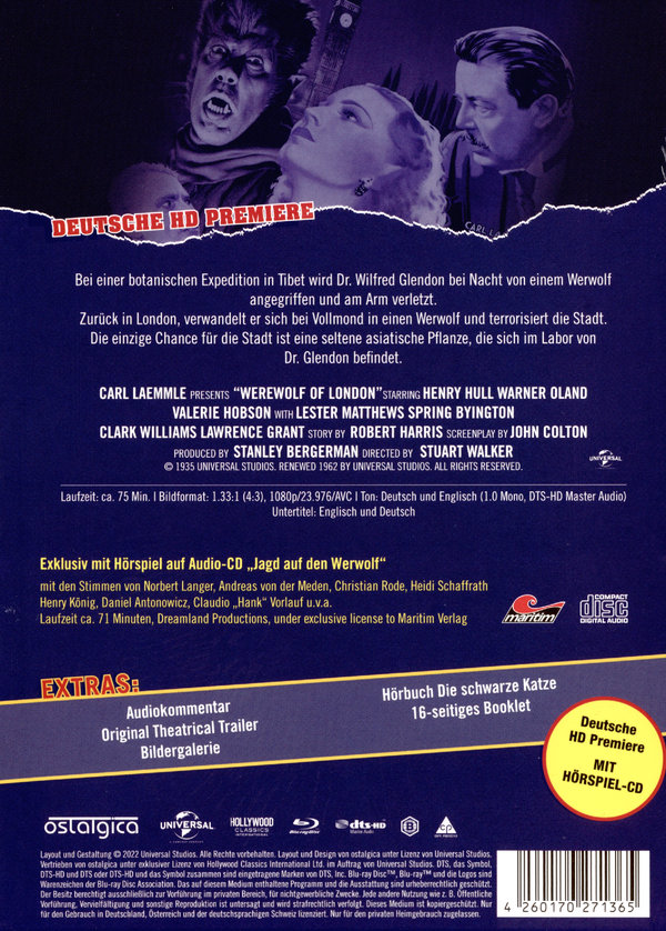 Werewolf of London - Limited Edition (blu-ray)