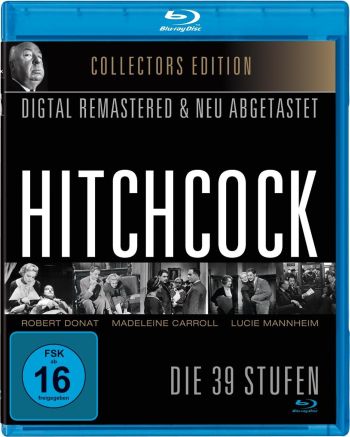 39 Stufen, Die - Alfred Hitchcock (blu-ray)