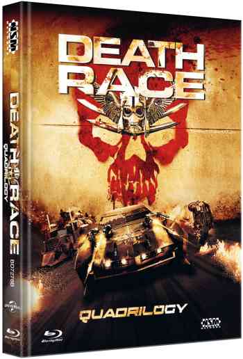 Death Race 1-4 - Uncut Mediabook Edition (blu-ray) (B)