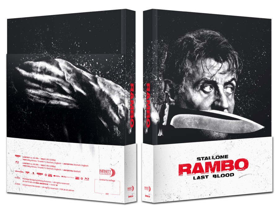 Rambo - Last Blood - Uncut Mediabook Edition (4K Ultra HD+blu-ray) (W) Rambo - Last Blood - Uncut Mediabook Edition (4K Ultra HD+blu-ray) (W)