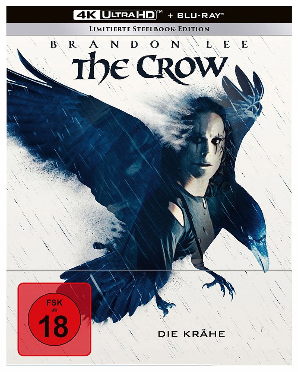 The Crow - Die Krähe - Limited Steelbook Edition  (4K Ultra HD) + (Blu-ray)