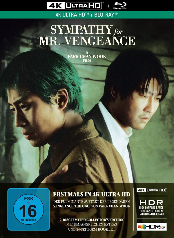 Sympathy for Mr. Vengeance - Uncut Mediabook Edition (4K Ultra HD+blu-ray)