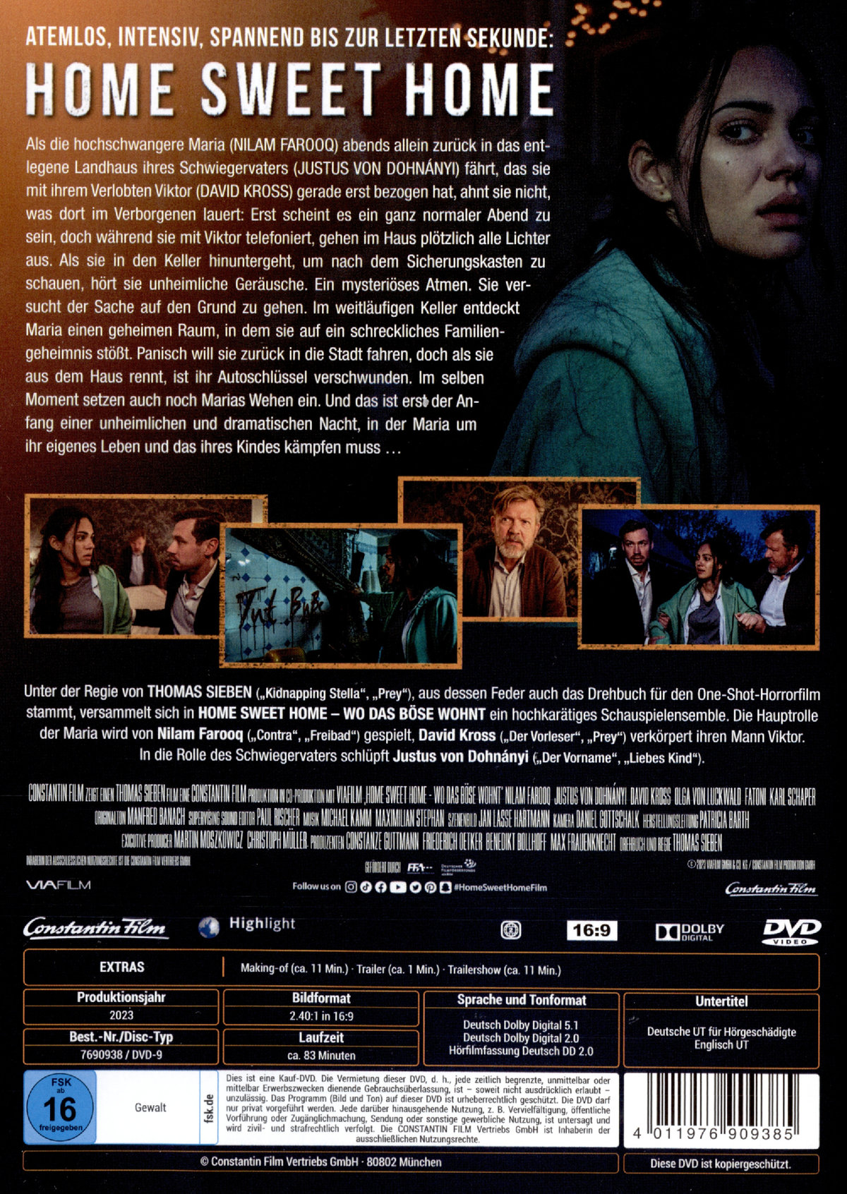 Home Sweet Home - Wo das Böse wohnt  (DVD)