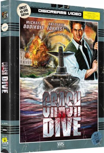 Crash Dive - VHS Design Edition - Uncut Mediabook Edition (DVD+blu-ray)