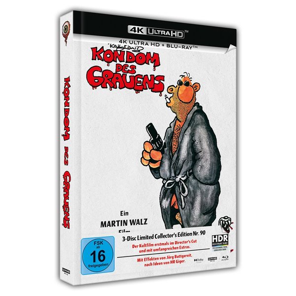 Kondom des Grauens - Directors Cut Mediabook Edition  (4K Ultra HD+blu-ray) (A) Kondom des Grauens - Directors Cut Mediabook Edition  (4K Ultra HD+blu-ray) (A)