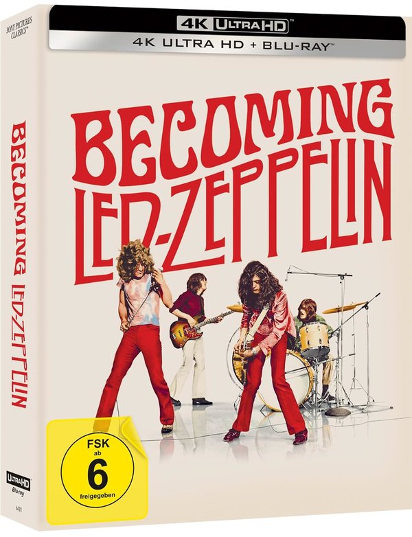 Becoming Led Zeppelin (Collector's Edition)  (4K Ultra HD) (+ Blu-ray)