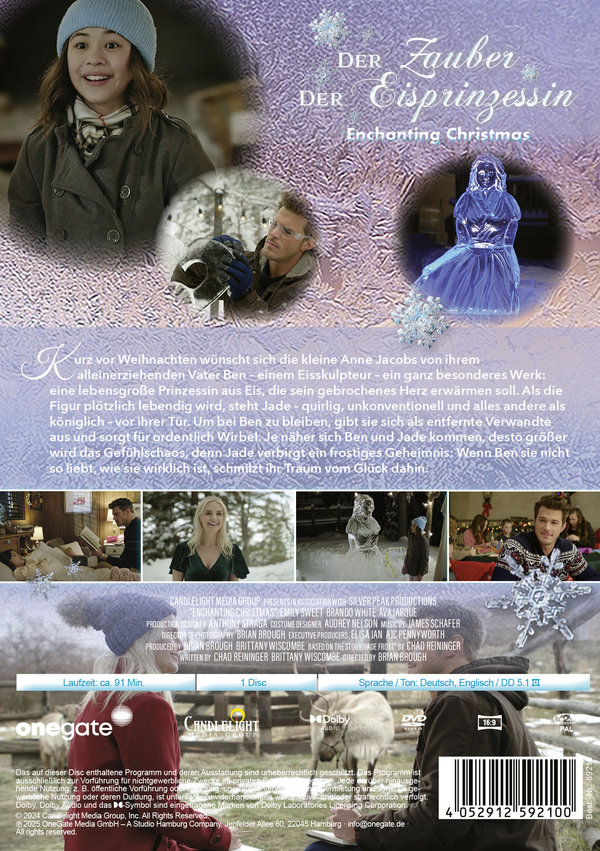 Der Zauber der Eisprinzessin - Enchanting Christmas  (DVD)