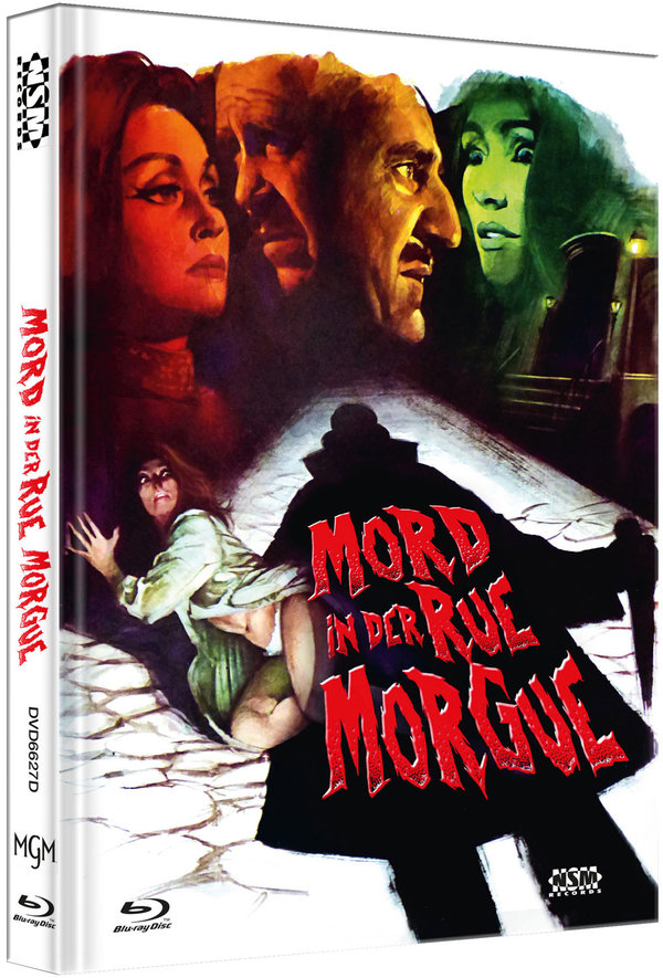 Mord in der Rue Morgue - Uncut Mediabook Edition (DVD+blu-ray) (D)