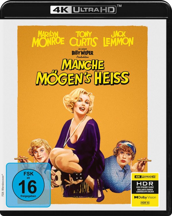 Manche mögen's heiß (4K Ultra HD)